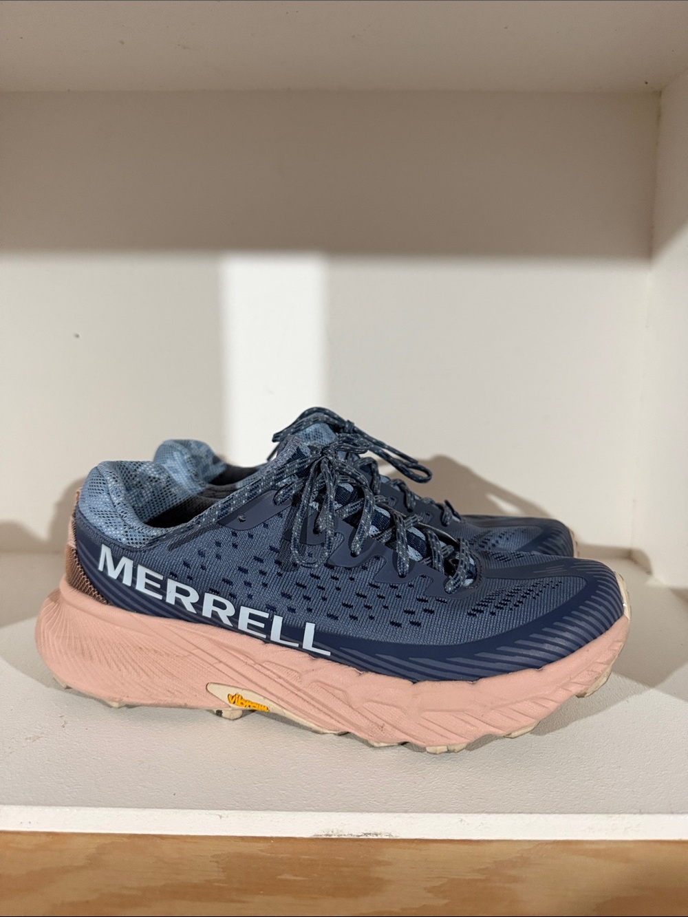 Merrell Agility Peak 5 Indigo Pink 7M